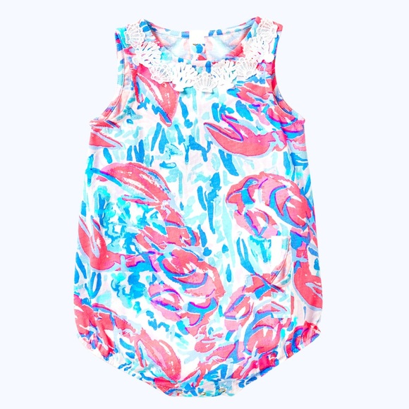 lilly pulitzer baby bodysuit